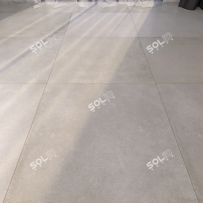 Elegant Marble Floor 71 3D model image 1