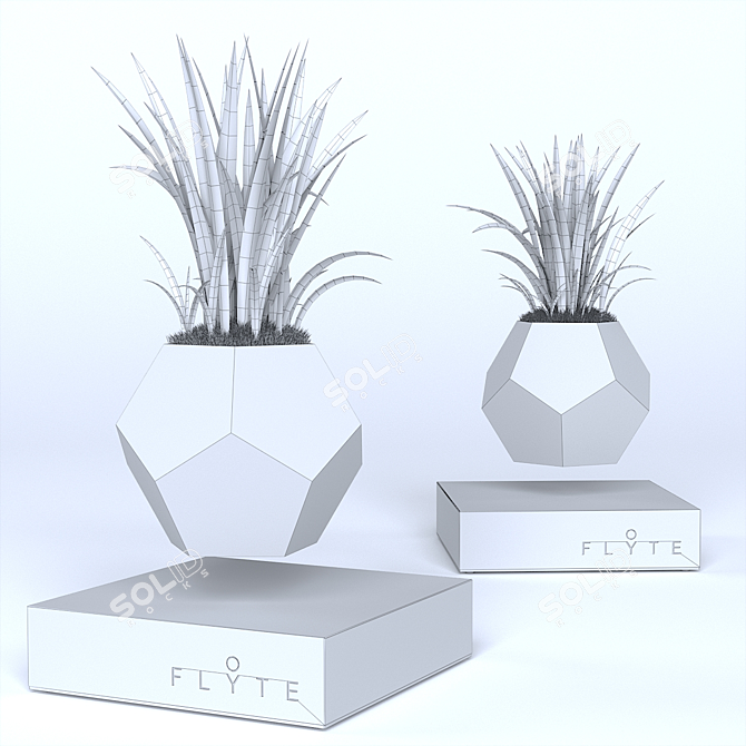 Flyte: Levitate Your Flowers 3D model image 3