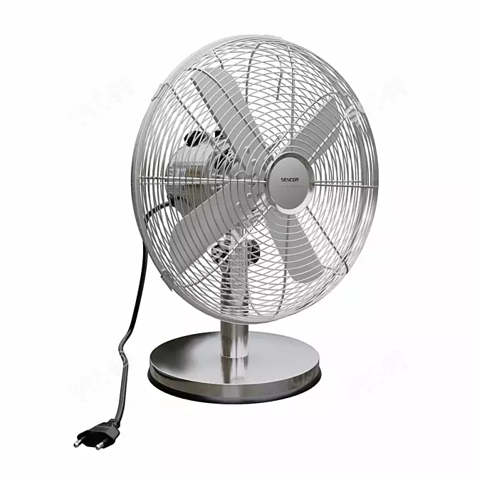 Sencor 3040SL: Powerful Desktop Fan 3D model image 1