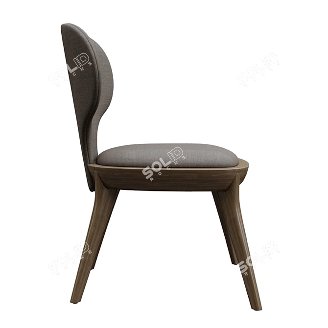 Elegant Clelia Chair: Modern Design 3D model image 3