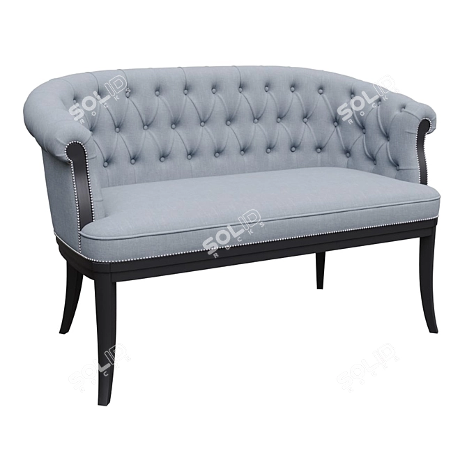 Modern Seven Sedie Sofa Logan: Versatile Design & Luxurious Comfort 3D model image 1