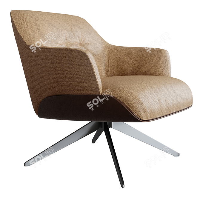 Elegant Modern Molteni Kensington 3D model image 5