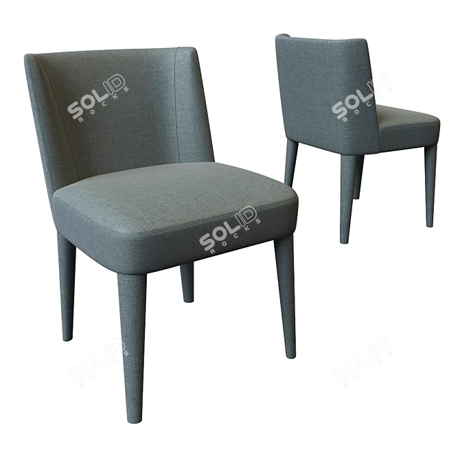 Elegant Kita Chair: Modern & Stylish 3D model image 2