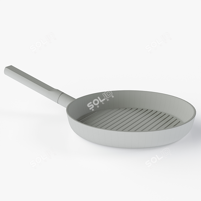EvaSolo Grill Pan: Simply Perfect! 3D model image 3