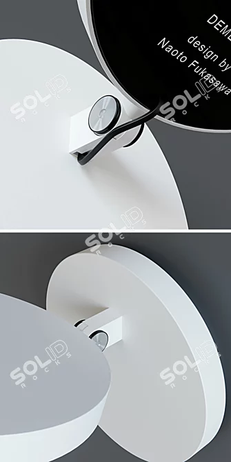 Japanese Designed Demetra Wall Light 3D model image 2