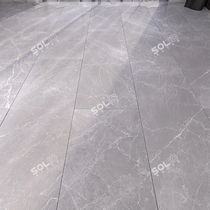 Elegant Marble Floor Collection 3D model image 1