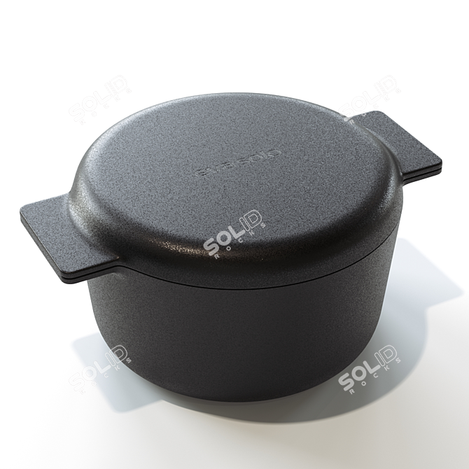 Eva Solo Nordic Kitchen Pot 6L: Versatile and Stylish 3D model image 1