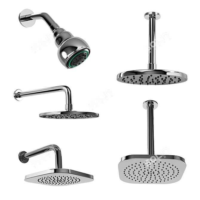 NEWARC Ankastre Faucet Collection 3D model image 1