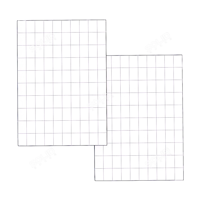 Antiquarian Hadschlu Carpets by Louis De Poortere 3D model image 3