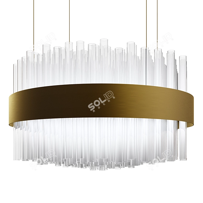 Sleek Suspension Lamp: My Lamp by paolocastelli 3D model image 1