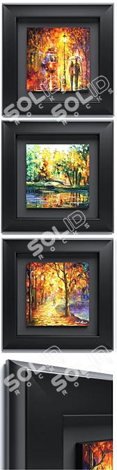 Autumn Splendor Frame Set 3D model image 2