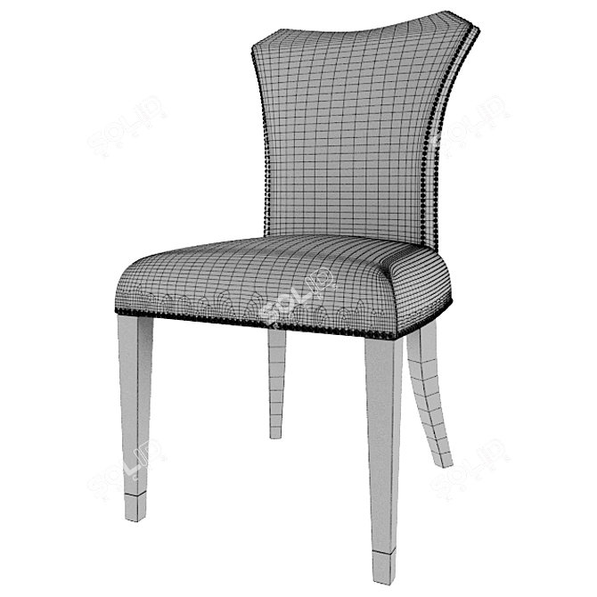 Modern MK Dining Chair 3D model image 3