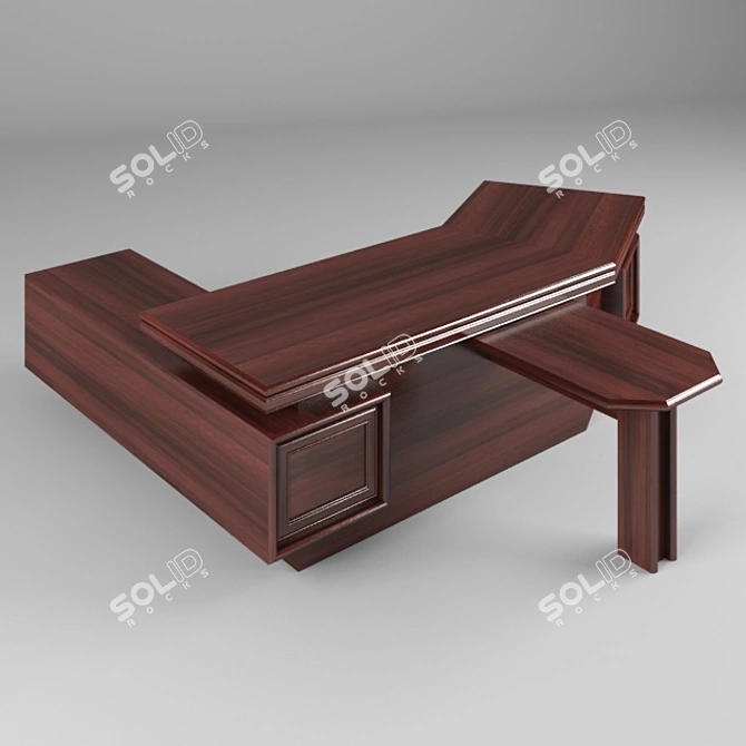 Executive Director's Table 3D model image 2