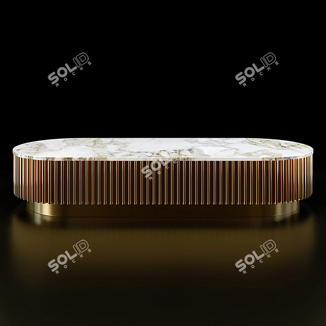 Modern Coco Coffee Table 3D model image 1