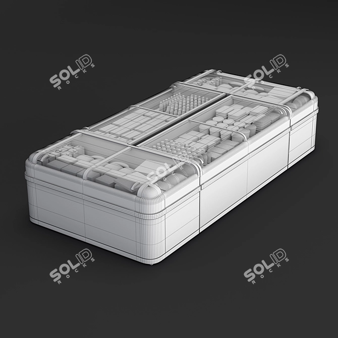 Ariada London LM-250: Versatile Commercial Display Freezer 3D model image 3