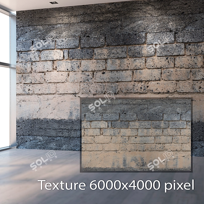 Seamless 4K Texture Set - Blocks 3D model image 2