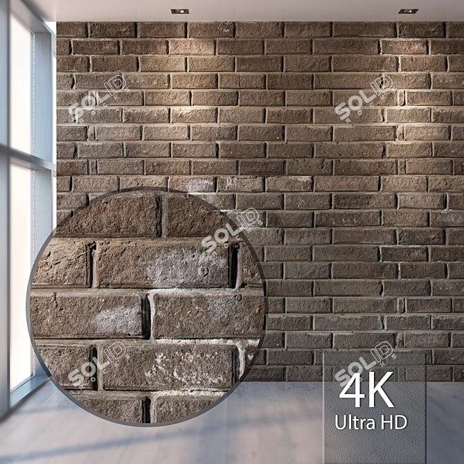Seamless Stone Texture 4K 3D model image 1