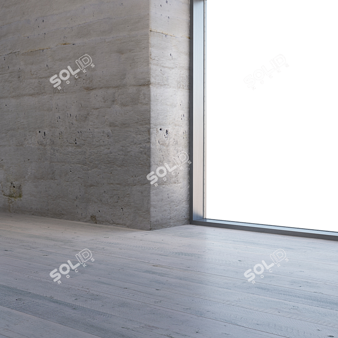 Seamless 4K Plaster Texture 3D model image 3