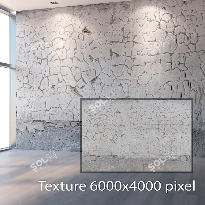 Seamless Plaster Texture Kit 3D model image 2