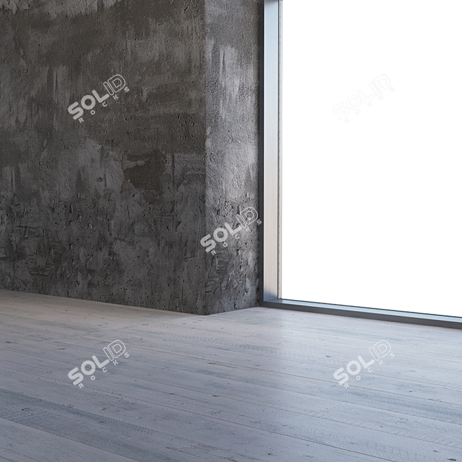 Seamless 4K Plaster Texture 3D model image 3