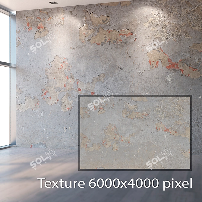 Seamless Plaster Texture - 4K Resolution 3D model image 2