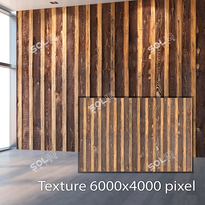 Seamless 4K Tree Texture 3D model image 2