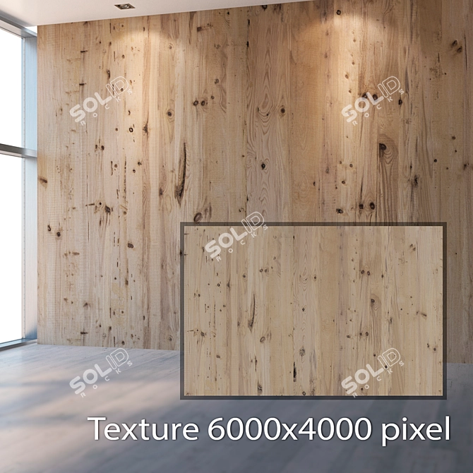 Seamless 4K Tree Texture 3D model image 2