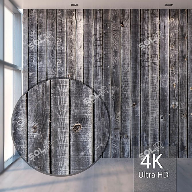 Title: Seamless 4K Old Tree Texture 3D model image 1