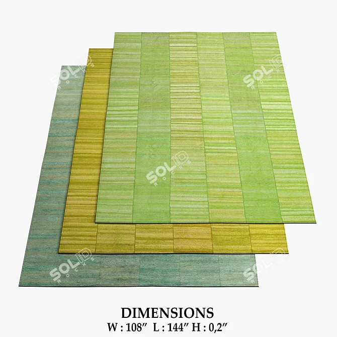 Mauro & Spice Rugs Collection 3D model image 1