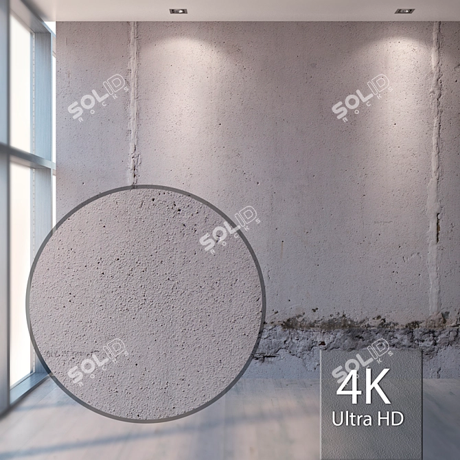 Seamless Stucco Texture | 4K | Multiple Formats 3D model image 1