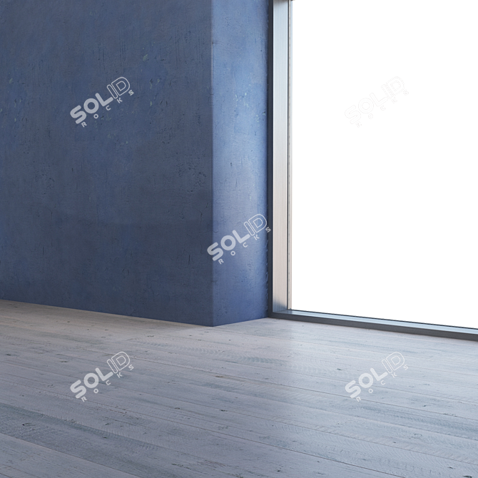 Seamless Plaster Texture Kit 3D model image 3