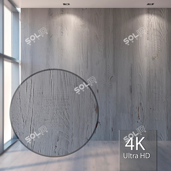 Seamless 4K Tree Texture 3D model image 1