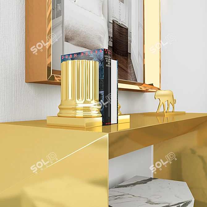 Elegant Eichholtz Home Decor Set 3D model image 2