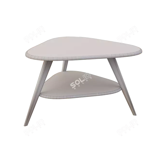 Stylish Brooklyn Coffee Table 3D model image 2