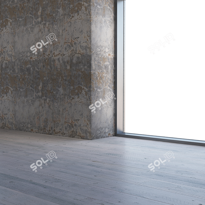 Title: Seamless Plaster Texture Set 3D model image 3