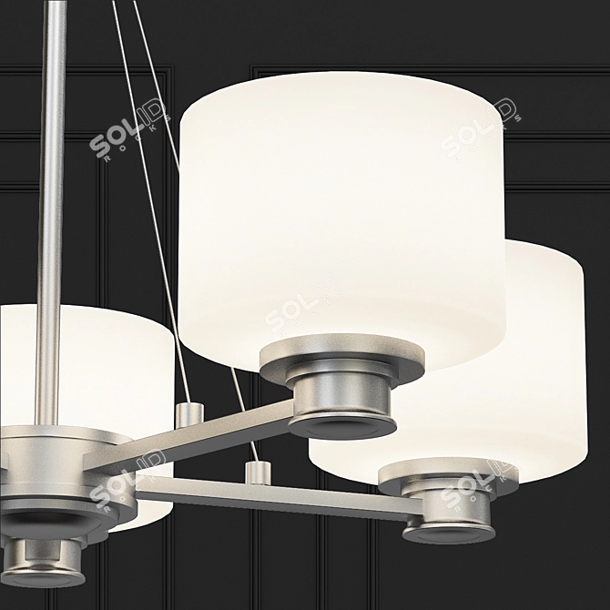 Sleek Nuvo Lighting Solution 3D model image 2