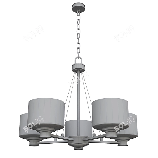 Sleek Nuvo Lighting Solution 3D model image 3