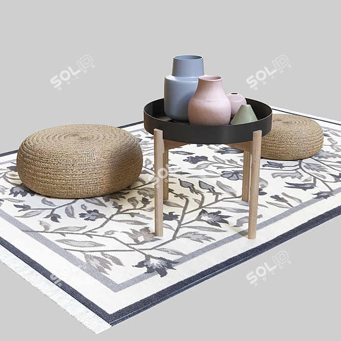 Alvine Graadviss Ypperlig Alseda – Decorative Set from IKEA 3D model image 2