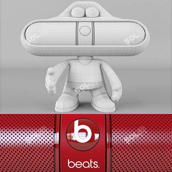 Beats Pill 2.0: Wireless Speaker 3D model image 3