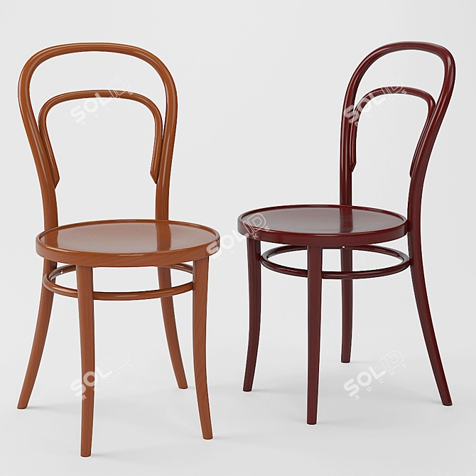 Vienna Chair 2013 - Elegant and Stylish 3D model image 1