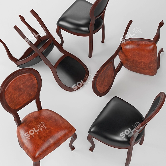 Modern Dining Chair 2013 3D model image 3