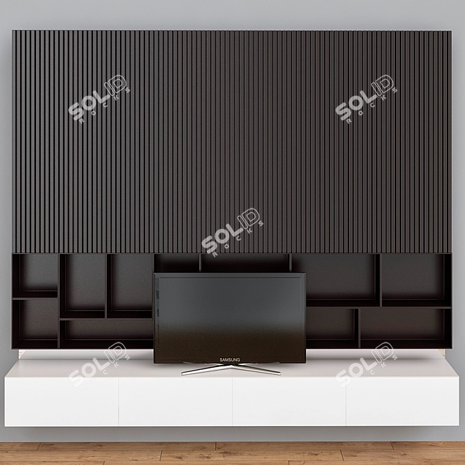 Innovative Smartwall: Transform Your Space! 3D model image 1