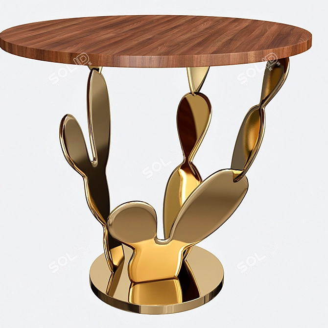 Smooth Cactus Coffee Table 3D model image 1