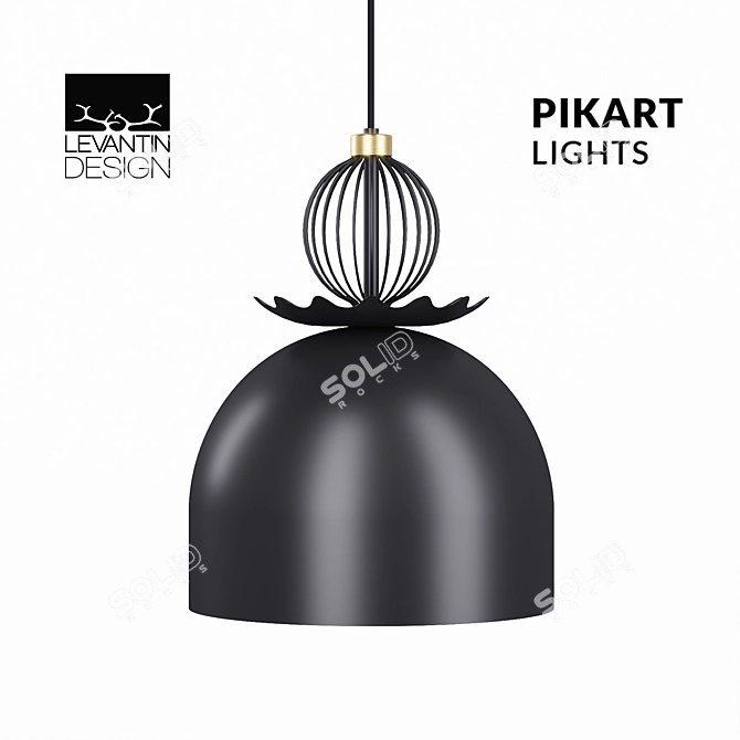 Elegant Mistress Lamp by Levantin 3D model image 1