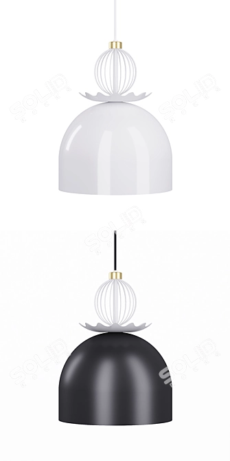 Elegant Mistress Lamp by Levantin 3D model image 2