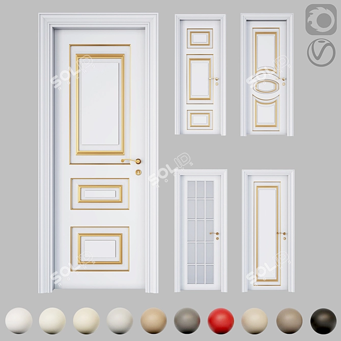 Union Grand Wireless Earbuds 3D model image 1