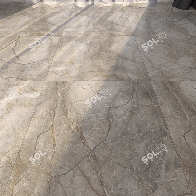 Premium Marble Floor Tiles 91 3D model image 1