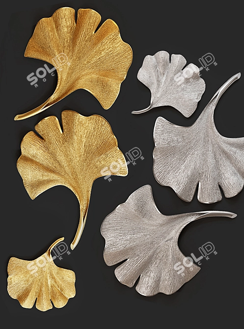 Luxury Resin Wall Decor - Lexi 3D model image 2