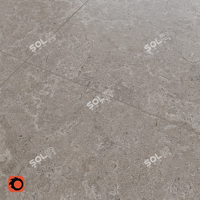 Fjords Stone Tile: Natural Elegance for Floors 3D model image 3
