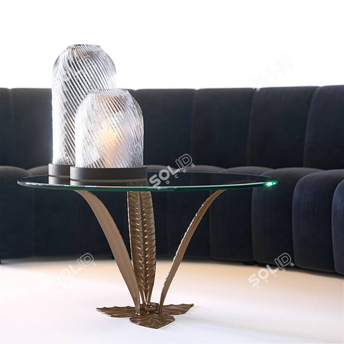 Luxury Eichholtz Lando Set 3D model image 2